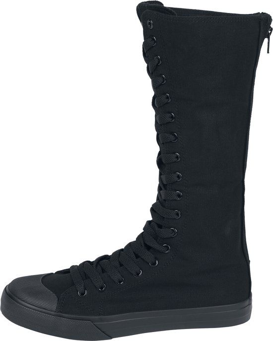 R.E.D. Rock-Engineered Design Zwarte sneakers hoog - Dames - EU38