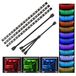 Speclux RGB LED - stroep, Lichtstroep voor PC - aanpassingen/instellingen, besturing van de motherboard via de 12V 4PIN RGB - header (30cm, set van 3 stroepen)
