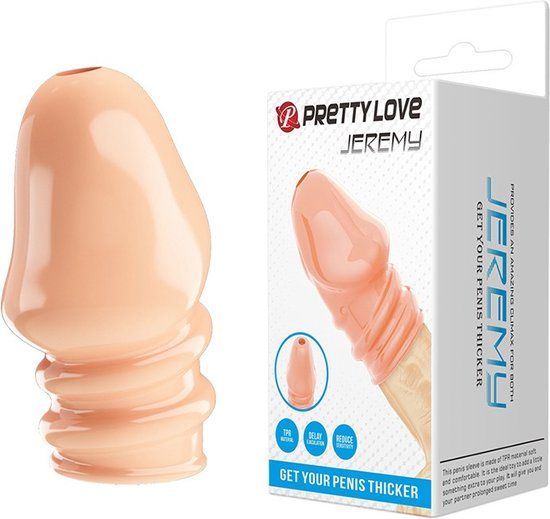 Pretty Love Jeremy Penis Sleeve - Lichte Huidskleur