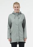 Weather Report Regenjacke PETRA Vrouwen Groen-Grijs Polyester