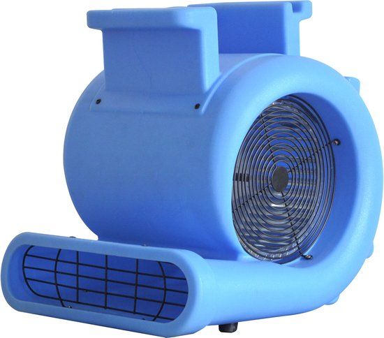 Spero Bouwventilator 4200M3/H - 3 Standen - 600W - Blauw