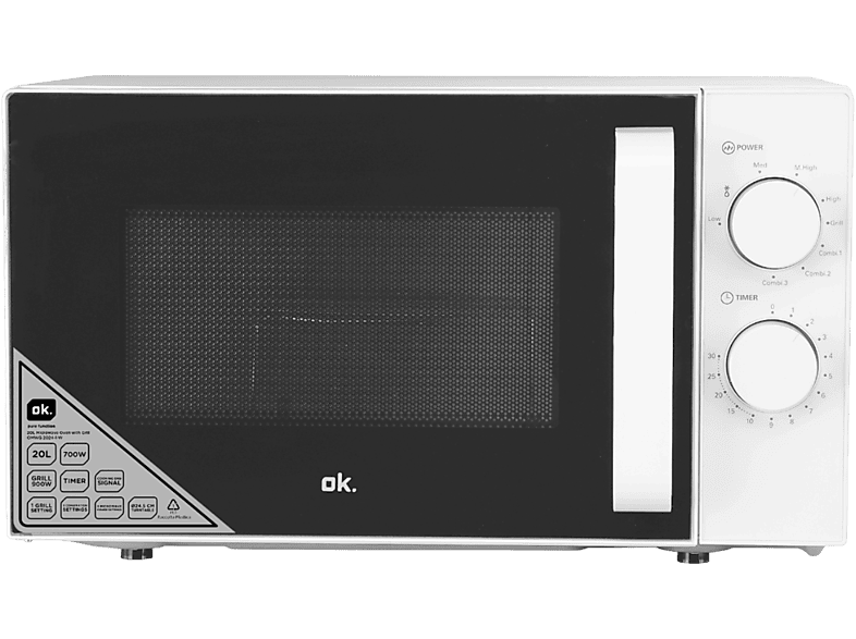 OK OK. Omwg 2024-1 W Magnetron Met Grill