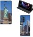B2Ctelecom Motorola Edge 20 Pro Hoesje - Vrijheidsbeeld - Book Case
