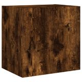VidaXL Tv-wandmeubel 40,5x30x40 cm bewerkt hout gerookt eikenkleurig