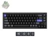 Keychron Q2 HE 8K, bekabeld, magnetisch toetsenbord, zwart / QWERTY US, ultrasnelle Lime magnetische schakelaar