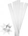 Merkloos Creativ Company B.V. Vlechtpapier - 100 stuks - Wit - 73 cm