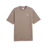 Puma Essential Elevated regular fit T-shirt met logo - beige