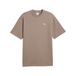 Puma Essential Elevated regular fit T-shirt met logo - beige