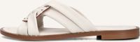 Stefano Lauran 24003 Slippers - Dames - Wit - Maat 40