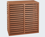 Evolar WPC Airco Omkasting Tropical Teak XL - Tweedekans