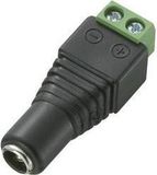 TRU COMPONENTS DC-13F Laagspannings-connector Bus, recht 5.5 mm 5.5 mm 2.5 mm 1 stuk(s)
