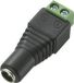 TRU COMPONENTS DC-13F Laagspannings-connector Bus, recht 5.5 mm 5.5 mm 2.5 mm 1 stuk(s)