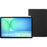Samsung Galaxy Tab S10 FE 10.9 inch 128GB Wifi Grey + BlueBuilt Book Case Black