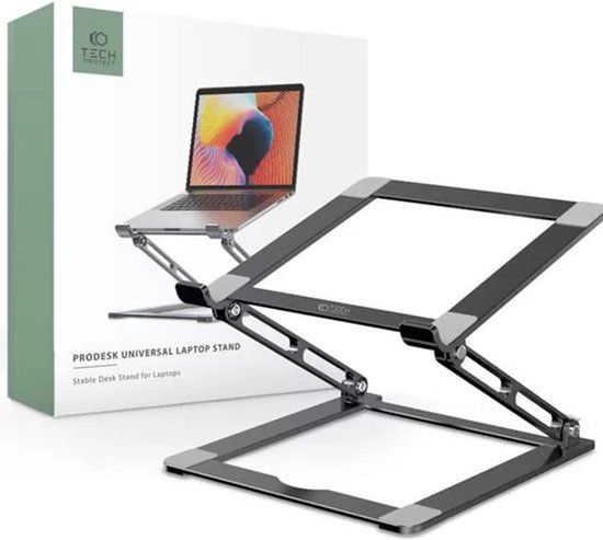 TECH-PROTECT ProDesk Laptop Stand - Grey