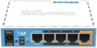 MikroTik hAP RB951UI-2ND - Draadloos toegangspunt - Wit