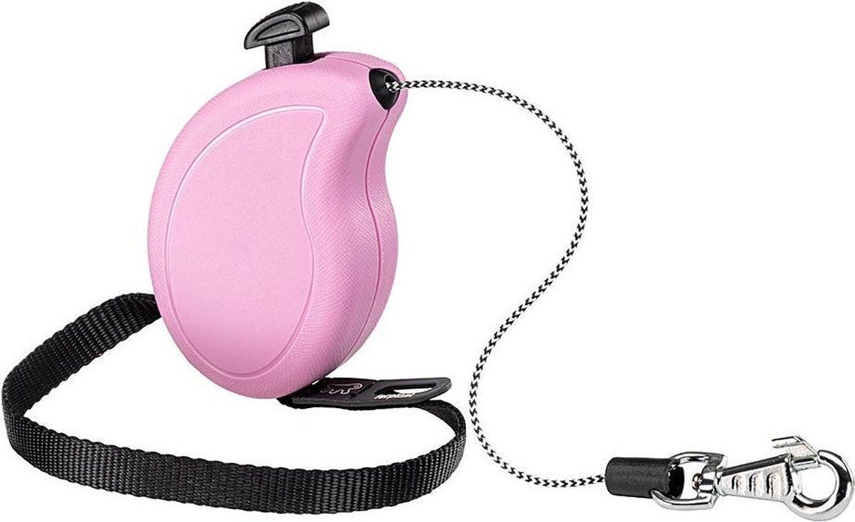 Ferplast Rollijn Flippy One Mini - 3 Meter - Roze