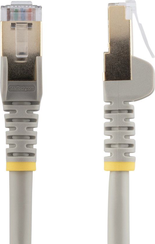 StarTech CAT6A 10 Gigabit Netwerkkabel - STP - CU - 1,5 meter - Grijs