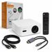 Mini-projecteur, 400 ANSI lumen, LED, Bluetooth, HDMI, USB-A, taille d'image 45-180 pouces