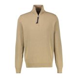 LERROS katoenen regular fit gebreide trui - beige