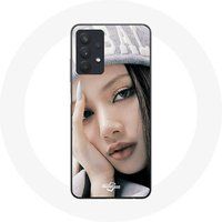 Maniacase Hoesje voor Samsung Galaxy A32 5G Blackpink Lisa LALISA Solo Chanson Unique Poster