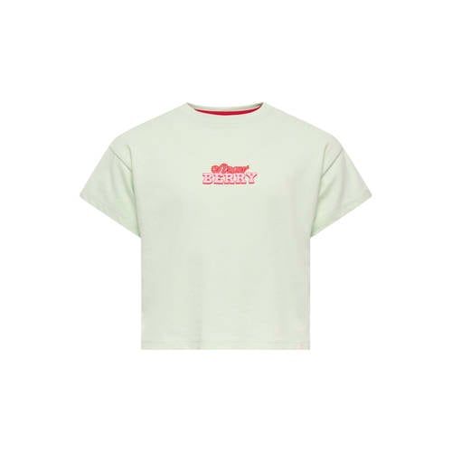 ONLY KIDS ONLY MINI T-shirt lichtgroen