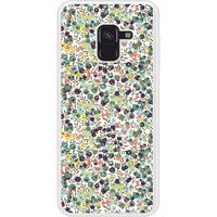 Liberty Wiltshire Vert Bedrukt siliconen hoesje compatibel met Galaxy A8 2018