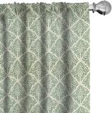 ABAKUHAUS Abstract Groen – Voorhangset 2x75x175 cm – Jadegroen Pastel