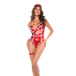 Mapalé Sexy Kostuum Verpleegster - Rood - Maat S