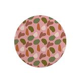 Questo Casa Ronde Digitally Printed Mouse Pad, Non-Slip Base, for Office and Home, Diameter: 22 cm