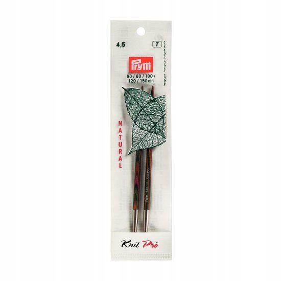 Prym KnitPro Verwisselbare Breinaalden 4,5mm Hout/Metaal