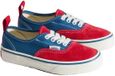 Vans Authentic Elastic Lace Chaussures enfant Rouge, Bleu EU 31 1/2