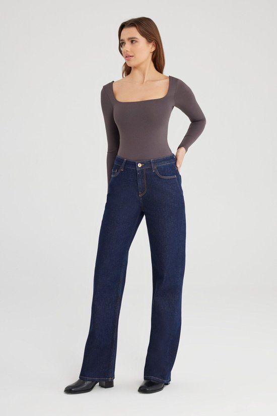 Cup of Joe Denim Nova Wide Straight Jeans Raw W28 x L30