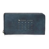 Pepe Jeans Holly portemonnee met kaartenvak, blauw