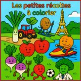 Les petites récoltes à colorier