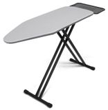 Table à repasser, 122x43 cm, réglable en hauteur, avec rangement pour centrale vapeur