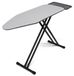 Table à repasser, 122x43 cm, réglable en hauteur, avec rangement pour centrale vapeur