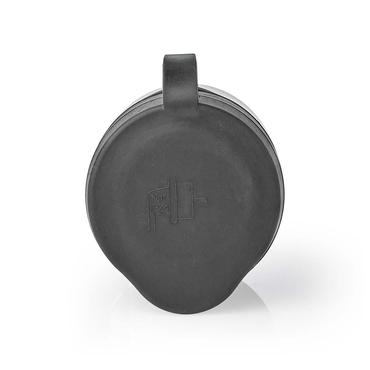 Nedis Smart Wi-Fi Plug - Outdoor - IP44 - 3680W - Black