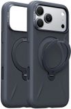 TORRAS Ostand Q3 Silicone Case for Apple iPhone 18 Pro - Dark Grey
