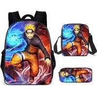 Rugzak SZSMART MODEL Driedelige Naruto School Set