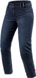REV'IT! Violet Dames BF Donkerblauw Zwart Used Motorjeans - Maat 28/30 - Broek