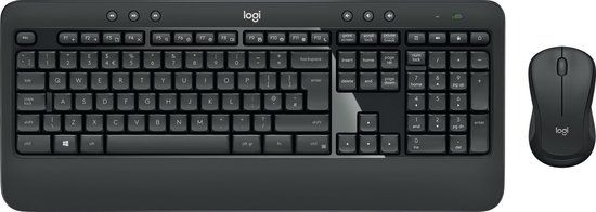 Logitech Wireless Desktop MK540 - Zwart