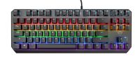 Trust GXT 834 Callaz Gaming Toetsenbord Mechanisch USB QWERTY Italiaans Zwart