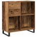 vidaXL Platenkast Oud hout 84,5 x 38 x 89 cm Bewerkt hout