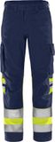 Fristads High vis Green broek klasse 1 2668 GPLU - Hi-Vis geel/marineblauw - C58