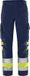 Fristads High vis Green broek klasse 1 2668 GPLU - Hi-Vis geel/marineblauw - C58