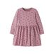 NAME IT MINI korte jurk met hartjes - roze