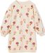 Vertbaudet Robe sweat courte à imprimé floral