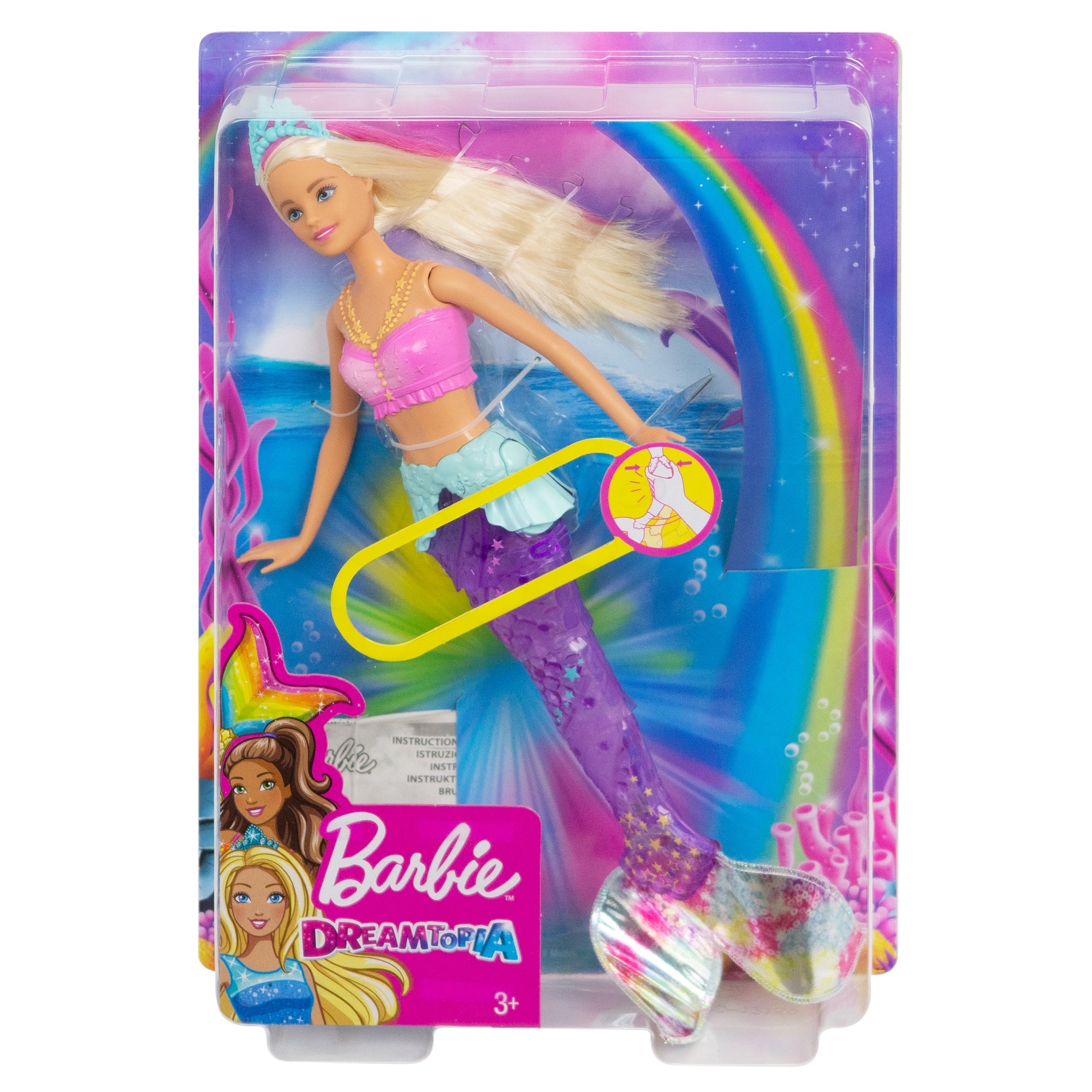 Barbie Dreamtopia Barbie Dreamtopia Twinkelende Lichtjes Zeemeerminnenpop