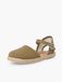 Pisamonas Espadrilles linnen platte zool gesp