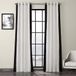 HPD Half Price Drapes Doorvoertule Bedrukte Katoenen Gordijnen voor Woonkamer & Slaapkamer 50 X 84, PRCT-VC1716-84-GR (1 Paneel) Verse Popcorn en Zwart